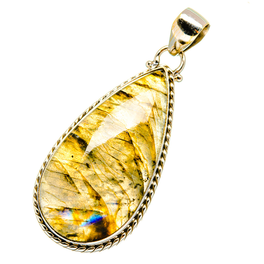 Labradorite Pendants handcrafted by Ana Silver Co - PD7296