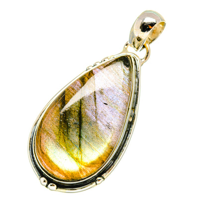 Labradorite Pendants handcrafted by Ana Silver Co - PD7299