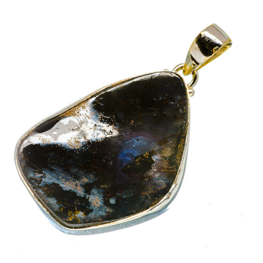 Boulder Opal Pendants handcrafted by Ana Silver Co - PD729992