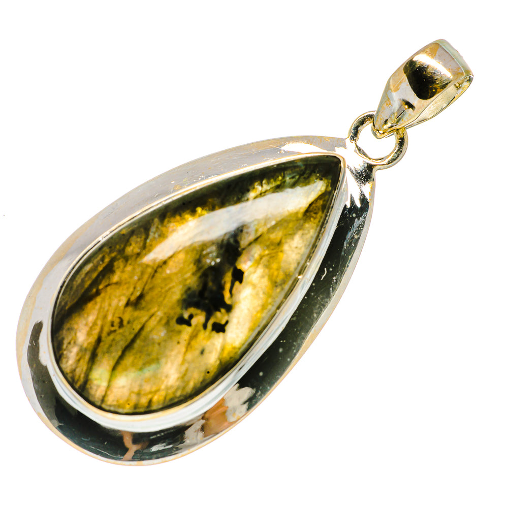 Labradorite Pendants handcrafted by Ana Silver Co - PD730012