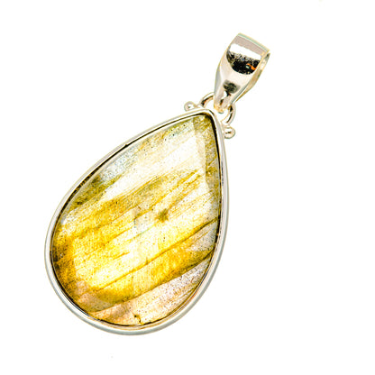 Labradorite Pendants handcrafted by Ana Silver Co - PD7301