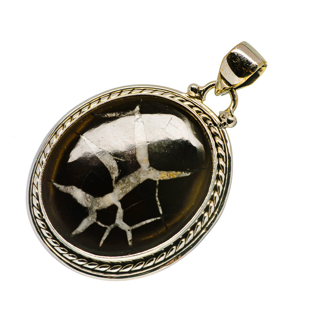 Septarian Geode Pendants handcrafted by Ana Silver Co - PD730163