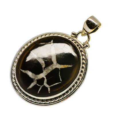 Septarian Geode Pendants handcrafted by Ana Silver Co - PD730163