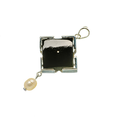 Black Onyx Pendants handcrafted by Ana Silver Co - PD730293