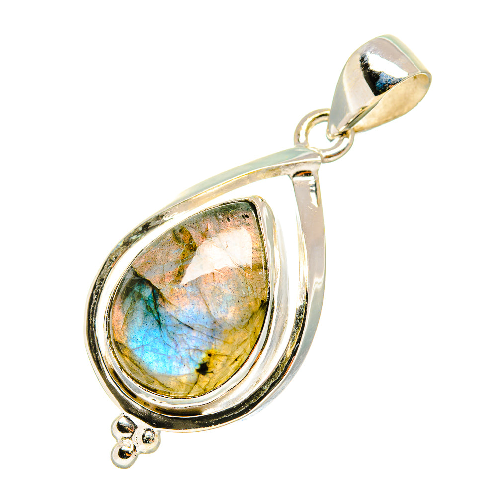 Labradorite Pendants handcrafted by Ana Silver Co - PD7306