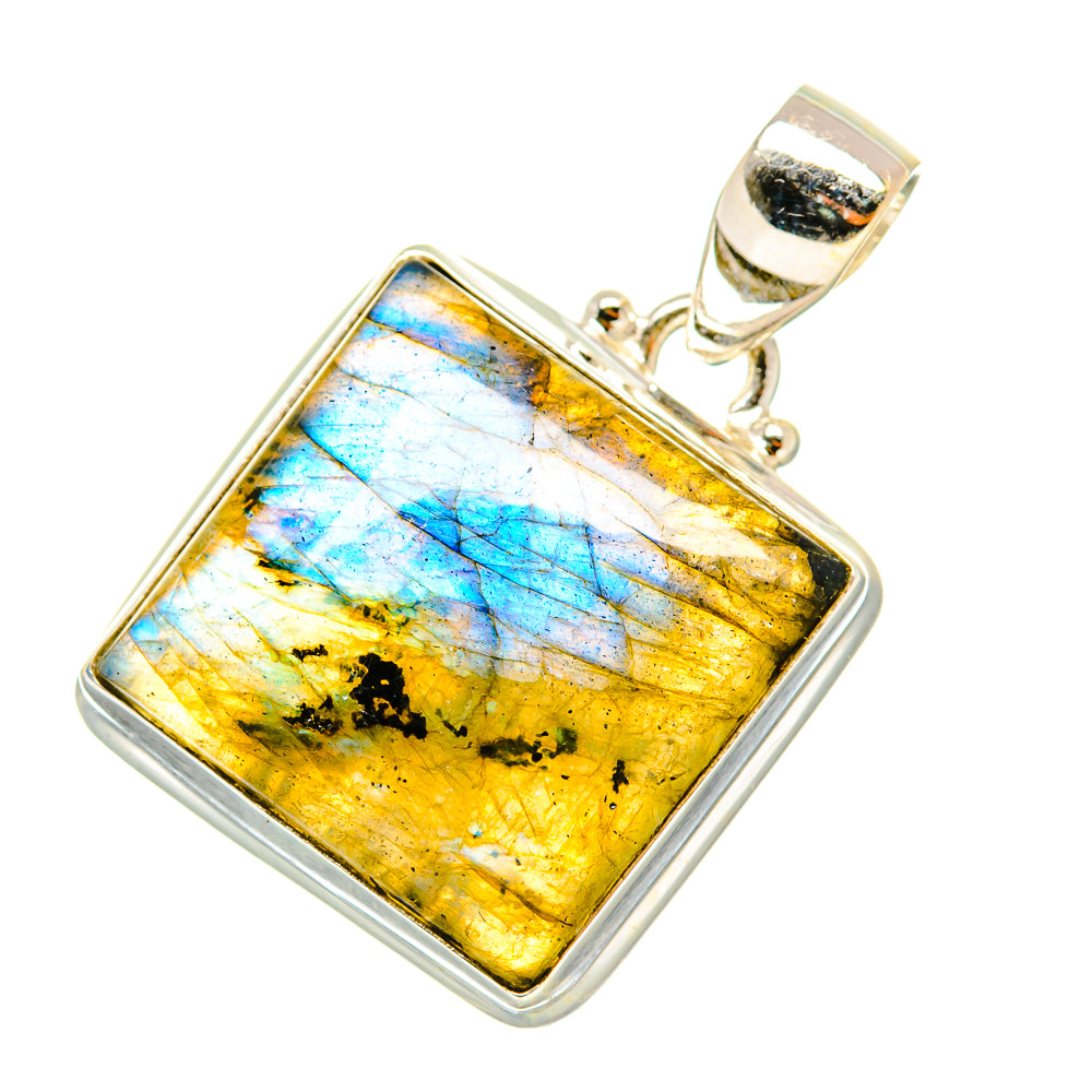 Labradorite Pendants handcrafted by Ana Silver Co - PD7307