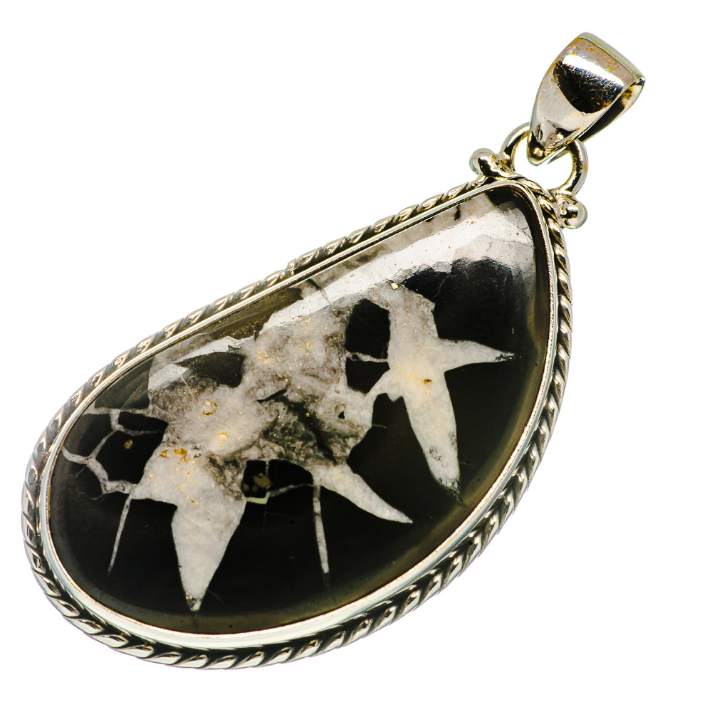 Septarian Geode Pendants handcrafted by Ana Silver Co - PD730705