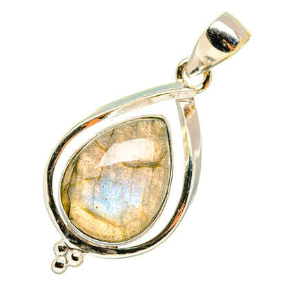 Labradorite Pendants handcrafted by Ana Silver Co - PD7308
