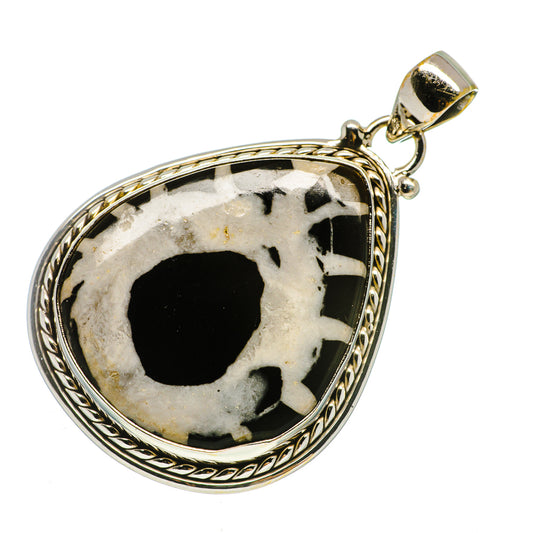 Septarian Geode Pendants handcrafted by Ana Silver Co - PD730870