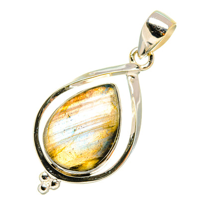 Labradorite Pendants handcrafted by Ana Silver Co - PD7309