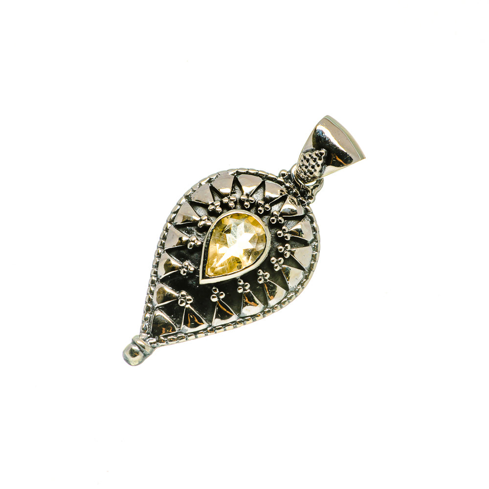 Citrine Pendants handcrafted by Ana Silver Co - PD731786