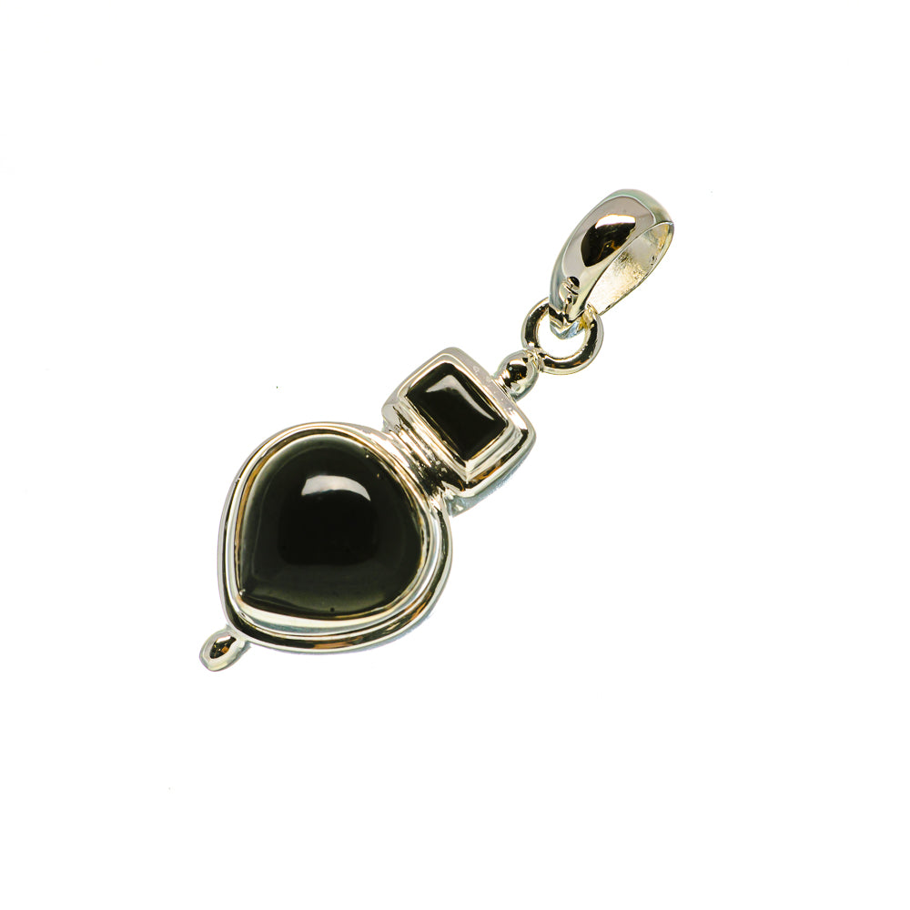 Black Onyx Pendants handcrafted by Ana Silver Co - PD731889