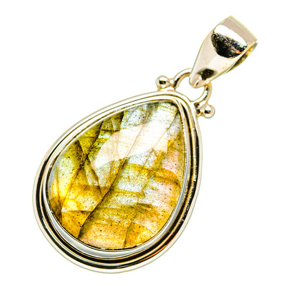 Labradorite Pendants handcrafted by Ana Silver Co - PD7320