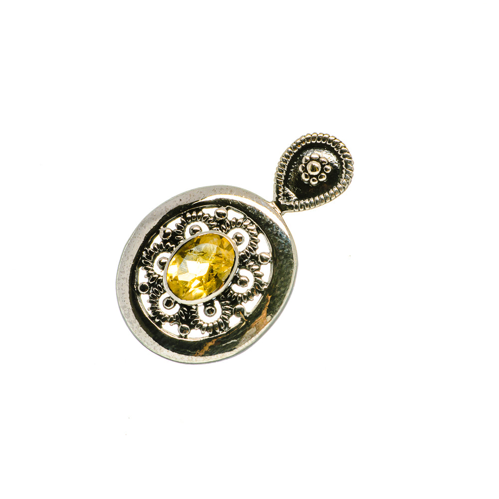 Citrine Pendants handcrafted by Ana Silver Co - PD732029