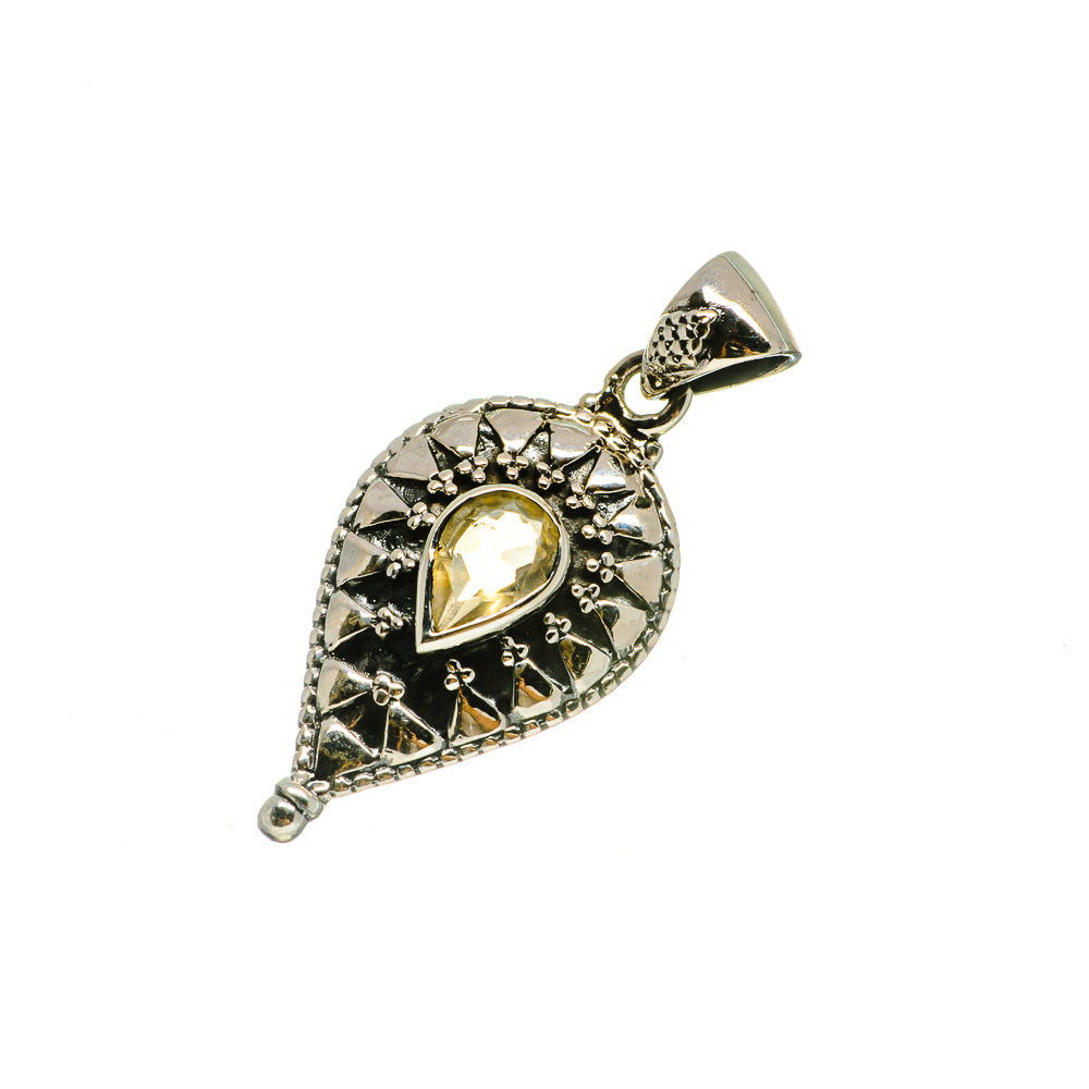 White Quartz Pendants handcrafted by Ana Silver Co - PD732155
