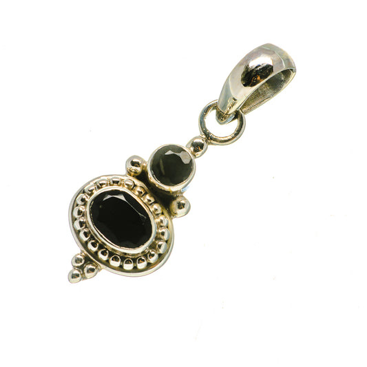Black Onyx Pendants handcrafted by Ana Silver Co - PD732409