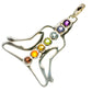 Multi-Stone Chakra Pendants handcrafted by Ana Silver Co - PD732452