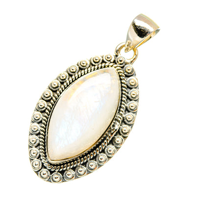 Rainbow Moonstone Pendants handcrafted by Ana Silver Co - PD7325