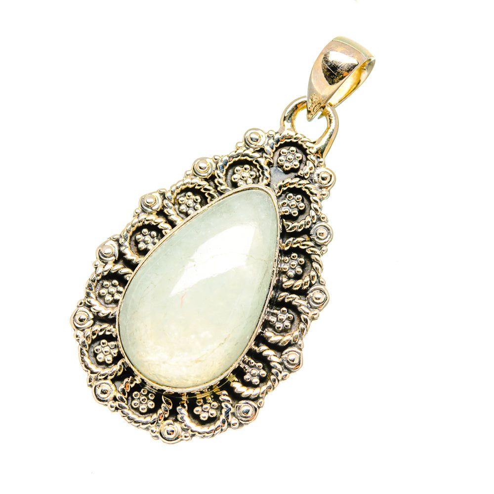 Aquamarine Pendants handcrafted by Ana Silver Co - PD7326