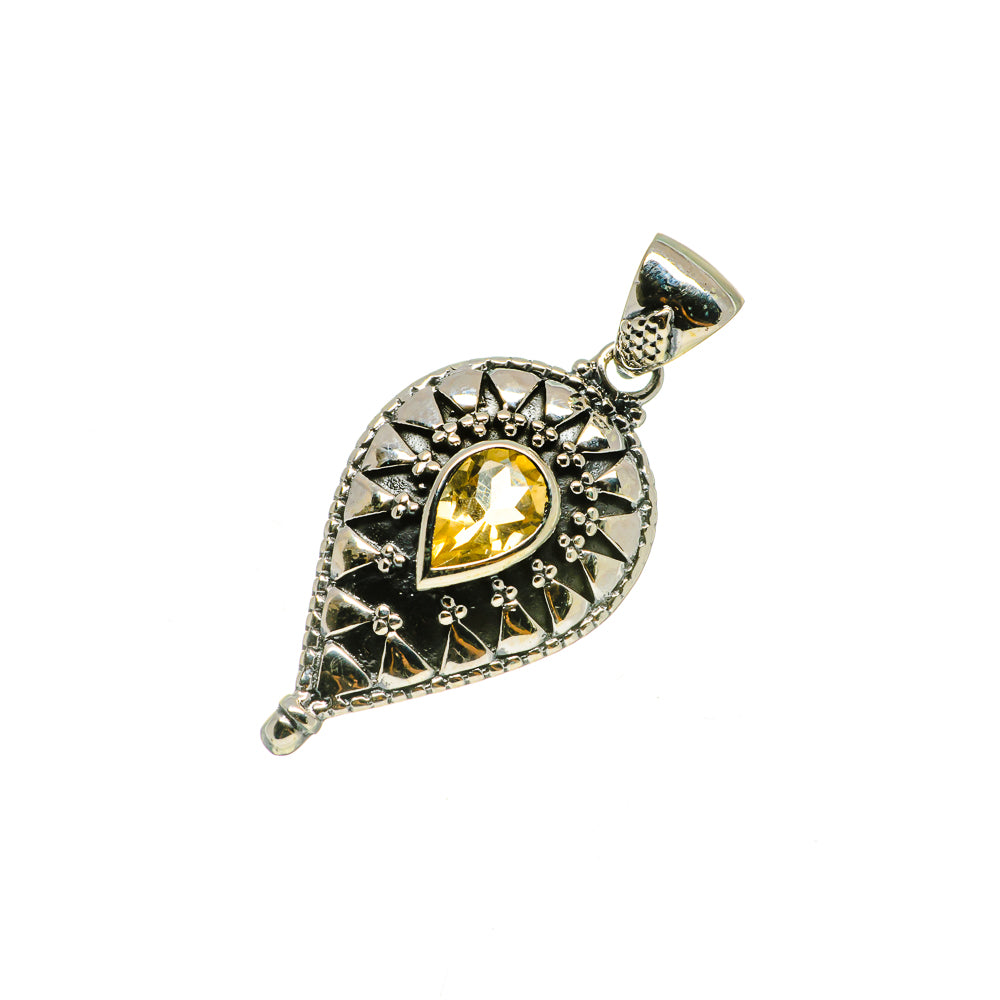 Citrine Pendants handcrafted by Ana Silver Co - PD732684