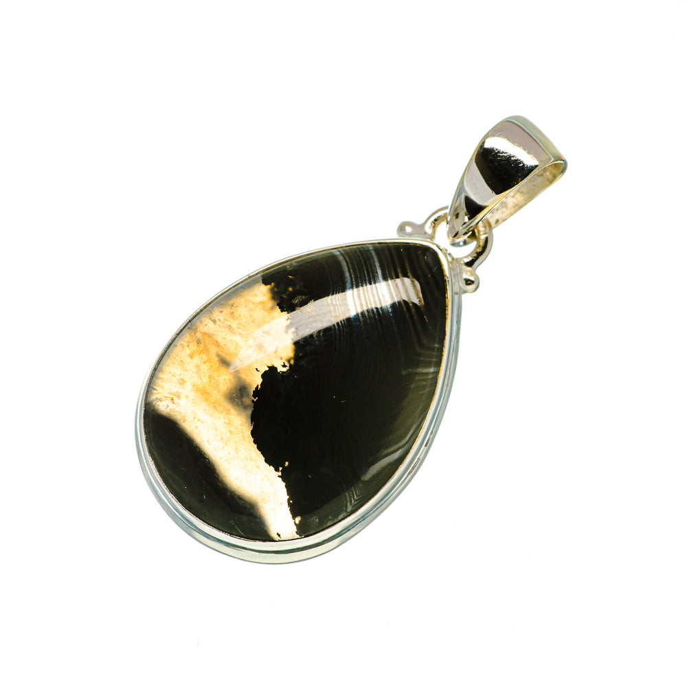 Psilomelane Pendants handcrafted by Ana Silver Co - PD732747