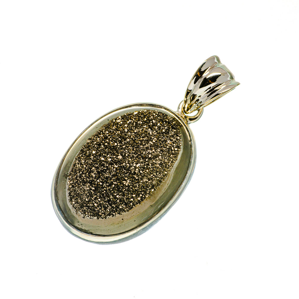 Metallic Druzy Pendants handcrafted by Ana Silver Co - PD732767