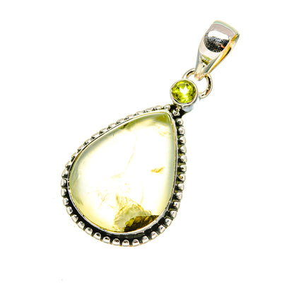 Prehnite Pendants handcrafted by Ana Silver Co - PD7328