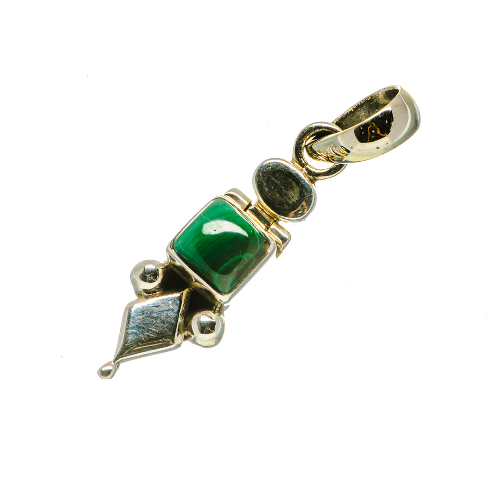 Malachite Pendants handcrafted by Ana Silver Co - PD732894