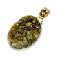 Spectro Pyrite Druzy Pendants handcrafted by Ana Silver Co - PD733060