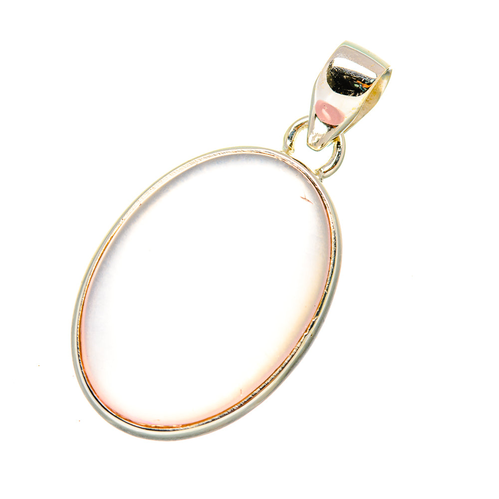 Rose Quartz Pendants handcrafted by Ana Silver Co - PD7331
