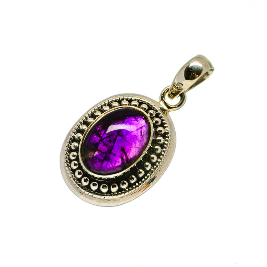 Amethyst Pendants handcrafted by Ana Silver Co - PD733148