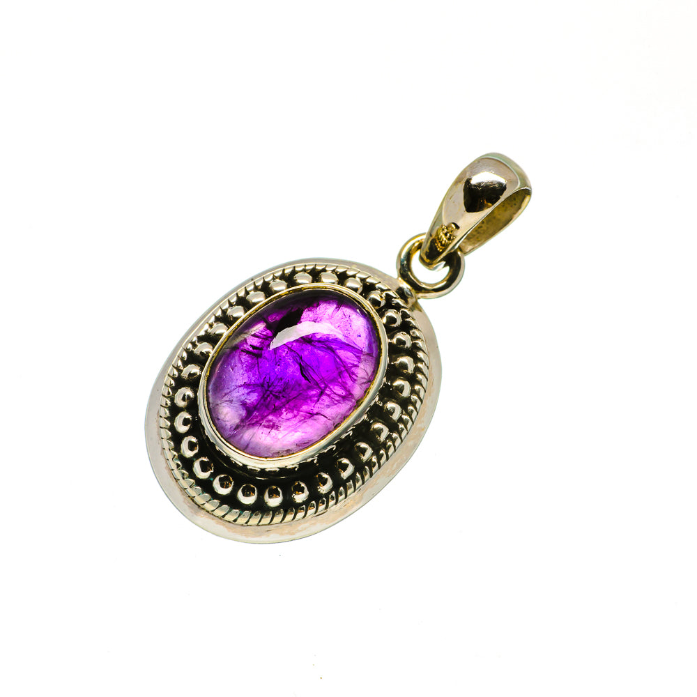 Amethyst Pendants handcrafted by Ana Silver Co - PD733398