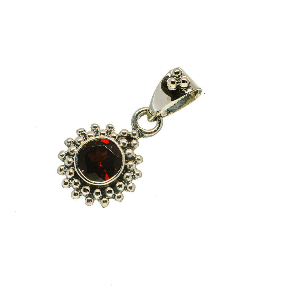 Garnet Pendants handcrafted by Ana Silver Co - PD733802