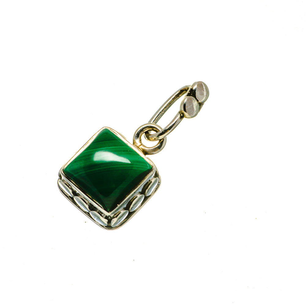 Malachite Pendants handcrafted by Ana Silver Co - PD733812