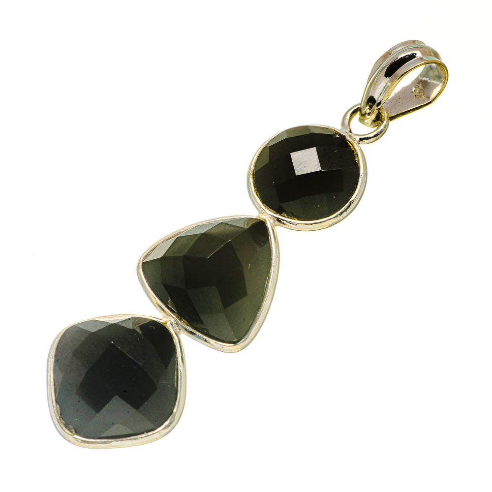 Black Onyx Pendants handcrafted by Ana Silver Co - PD733889