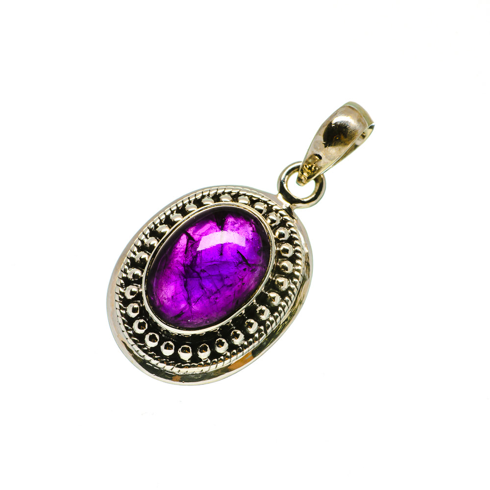 Amethyst Pendants handcrafted by Ana Silver Co - PD734173