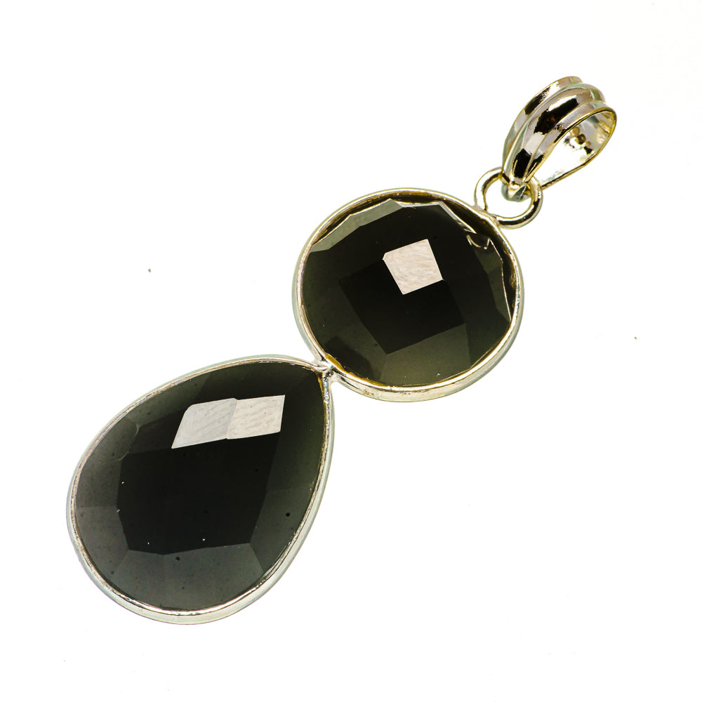 Black Onyx Pendants handcrafted by Ana Silver Co - PD734377