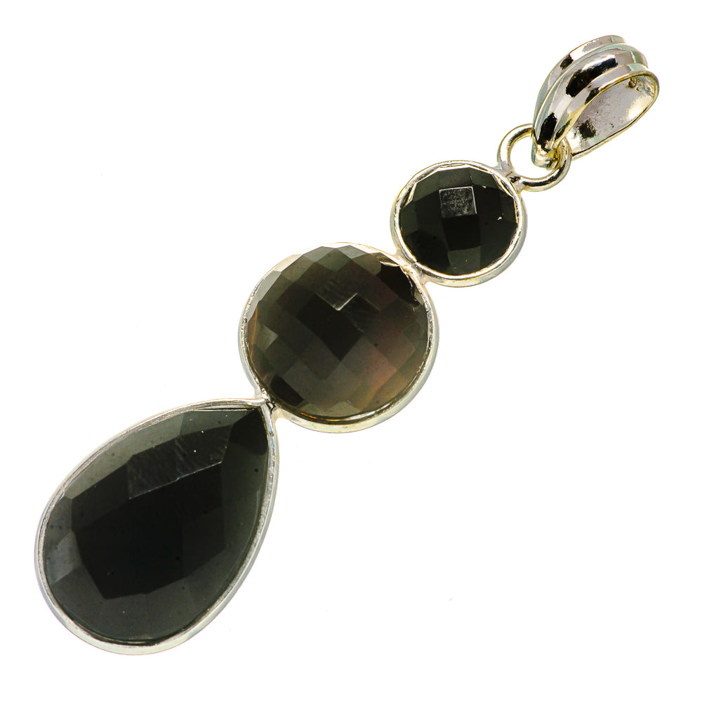 Black Onyx Pendants handcrafted by Ana Silver Co - PD734656