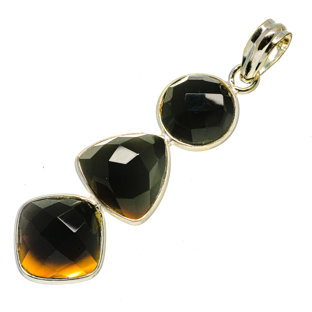 Black Onyx Pendants handcrafted by Ana Silver Co - PD734831