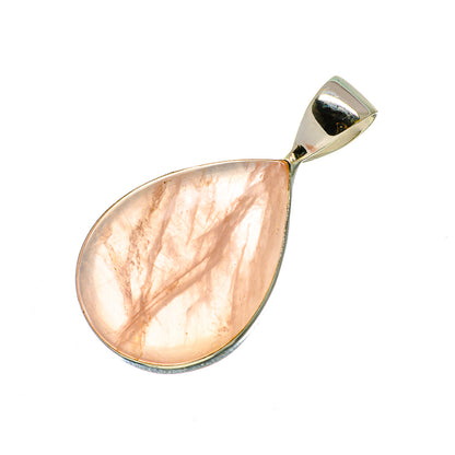 Rose Quartz Pendants handcrafted by Ana Silver Co - PD735058