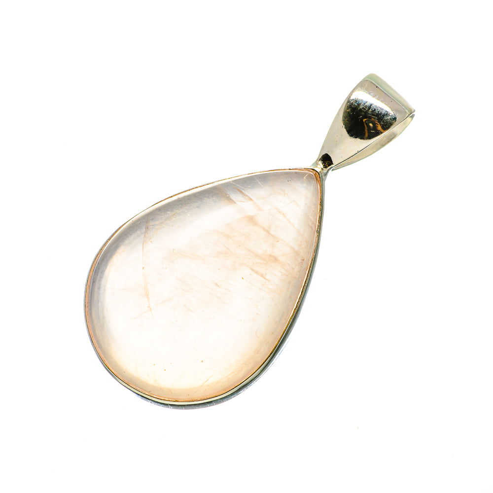 Rose Quartz Pendants handcrafted by Ana Silver Co - PD735059