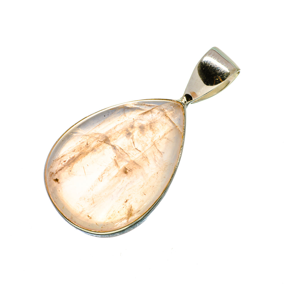 Rose Quartz Pendants handcrafted by Ana Silver Co - PD735063