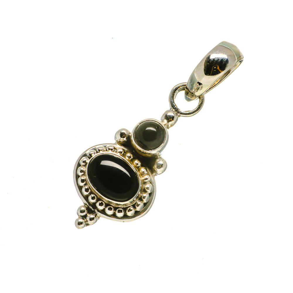 Black Onyx Pendants handcrafted by Ana Silver Co - PD735165