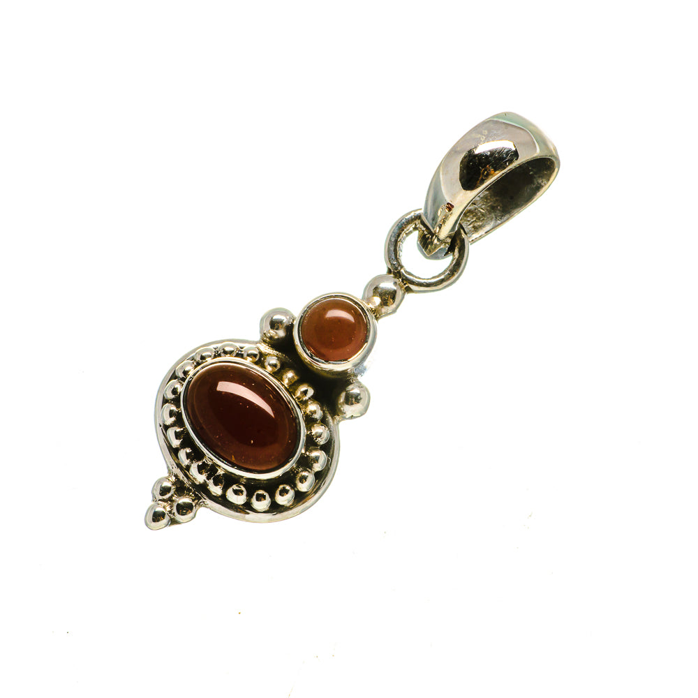 Red Onyx Pendants handcrafted by Ana Silver Co - PD735303