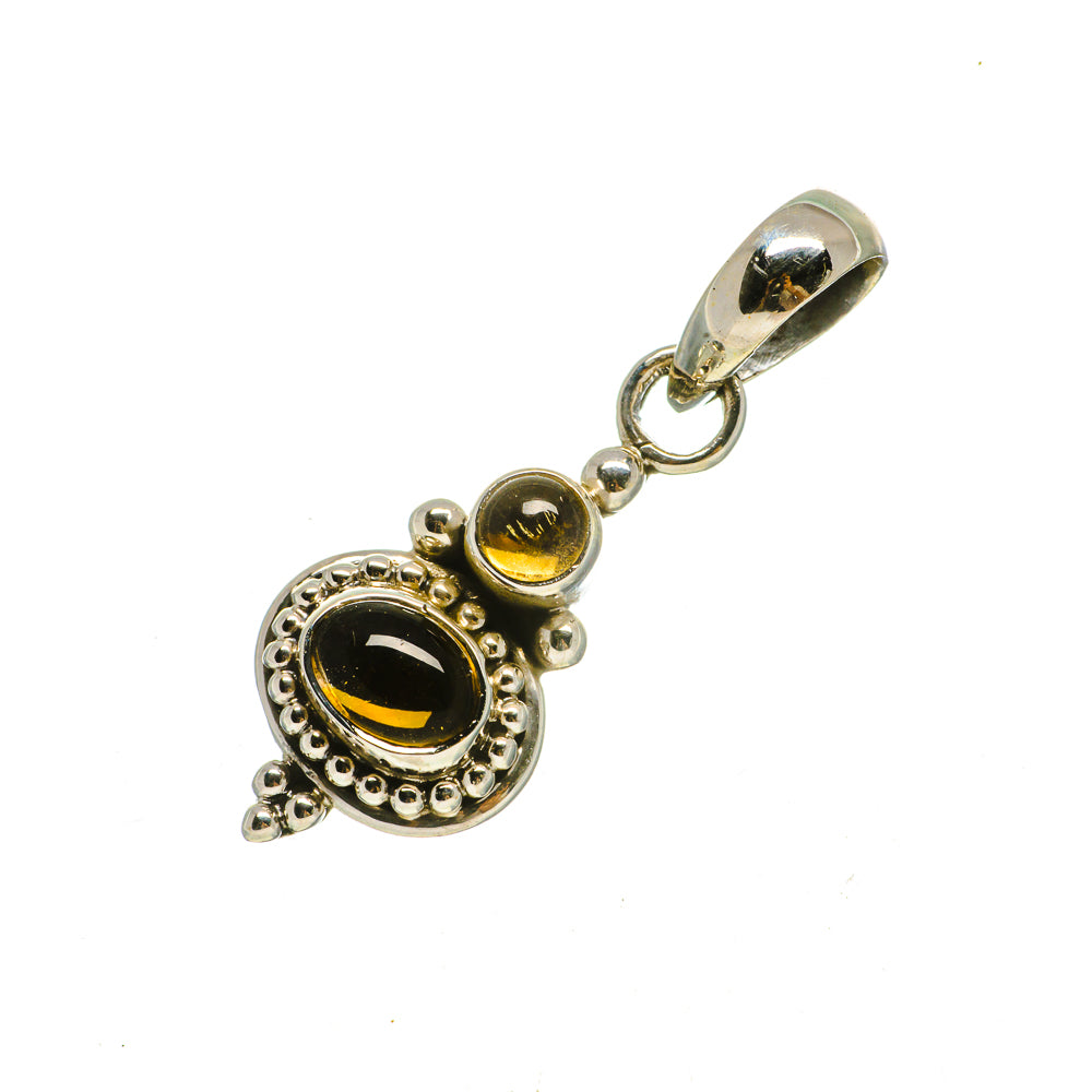 Smoky Quartz Pendants handcrafted by Ana Silver Co - PD735309