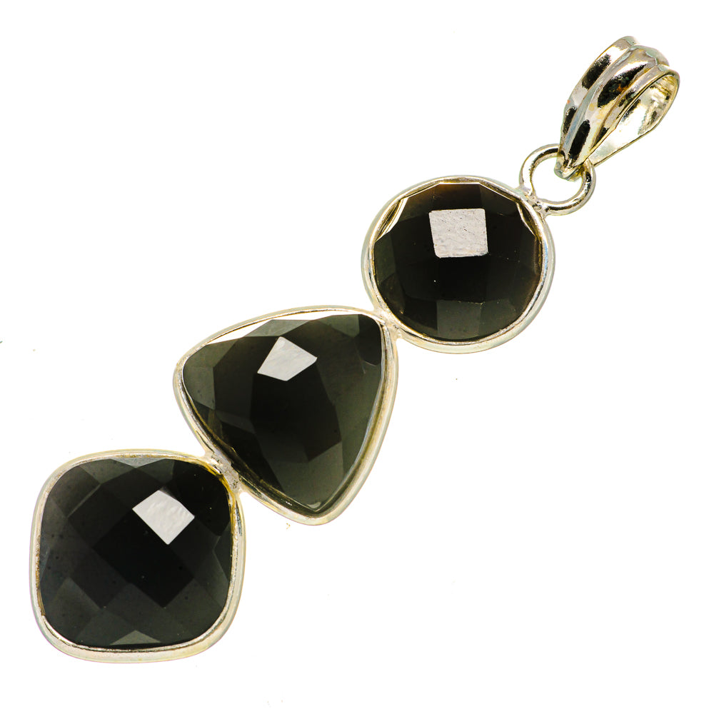 Black Onyx Pendants handcrafted by Ana Silver Co - PD735385