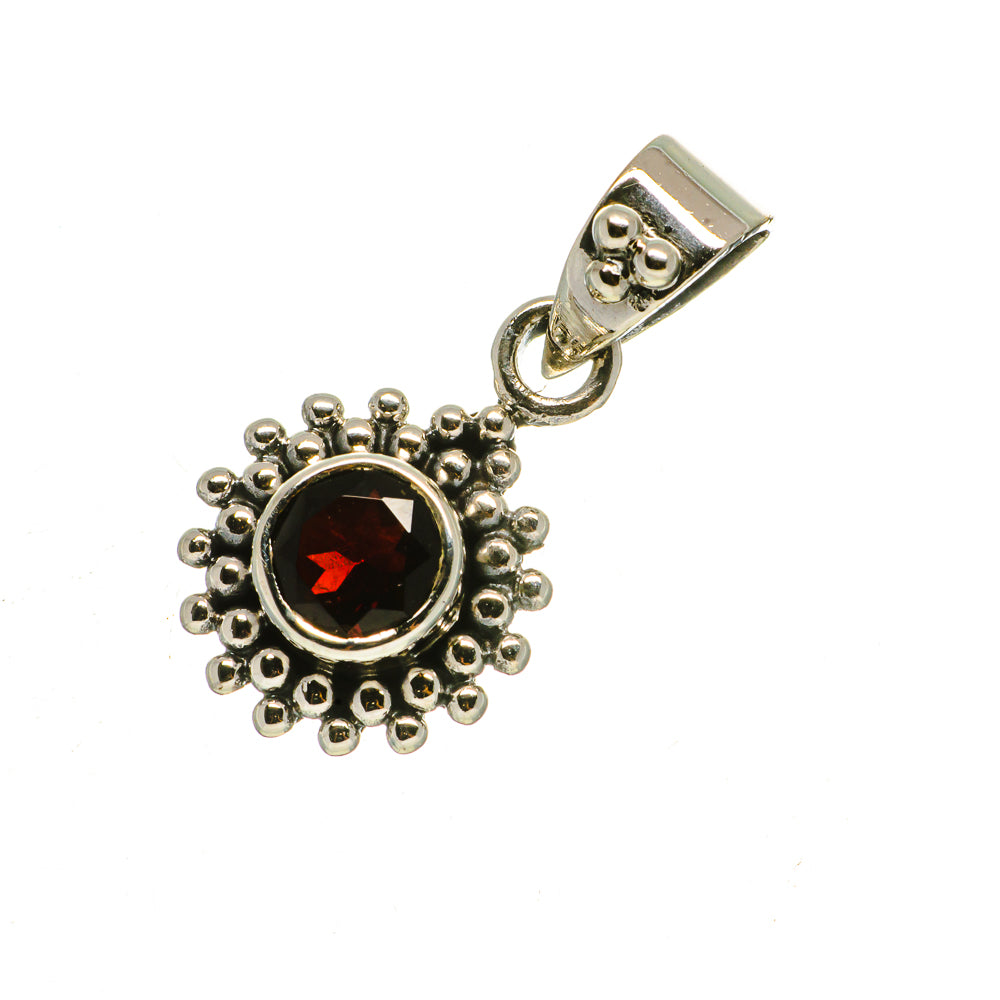 Garnet Pendants handcrafted by Ana Silver Co - PD735448