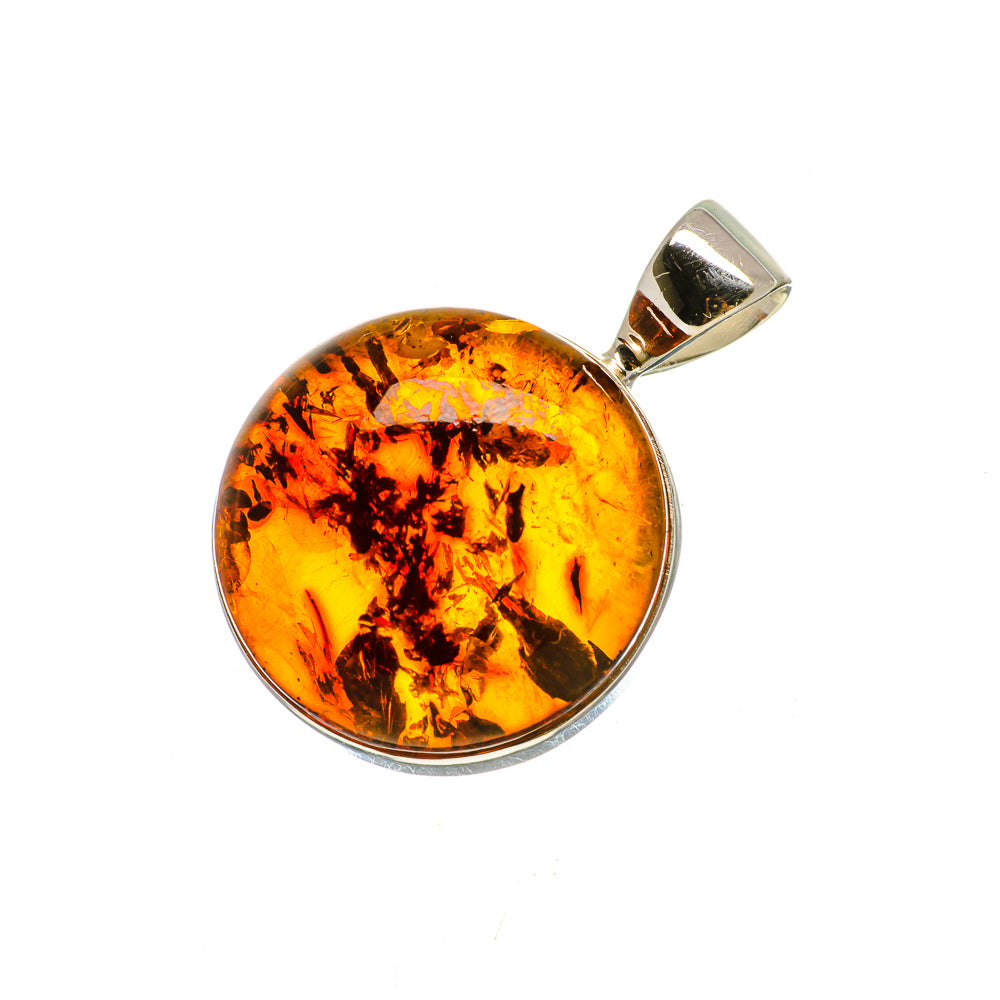 Baltic Amber Pendants handcrafted by Ana Silver Co - PD735500