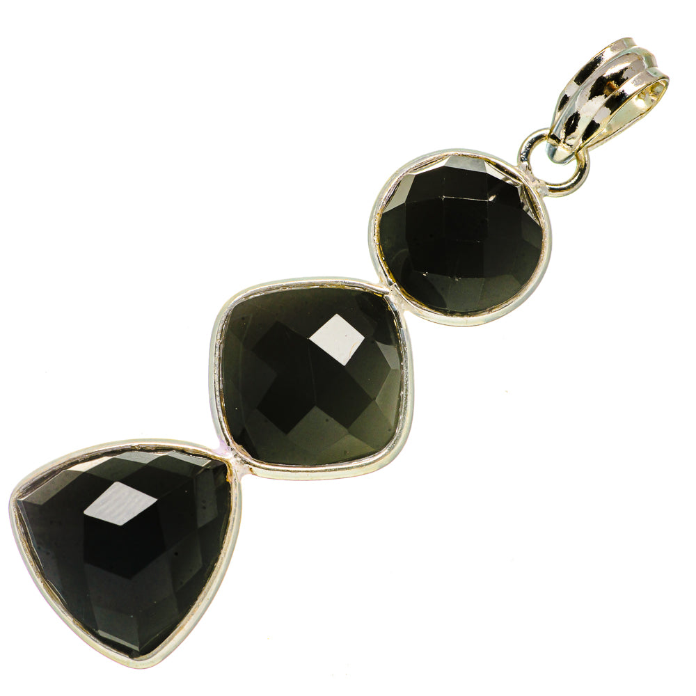 Black Onyx Pendants handcrafted by Ana Silver Co - PD735525