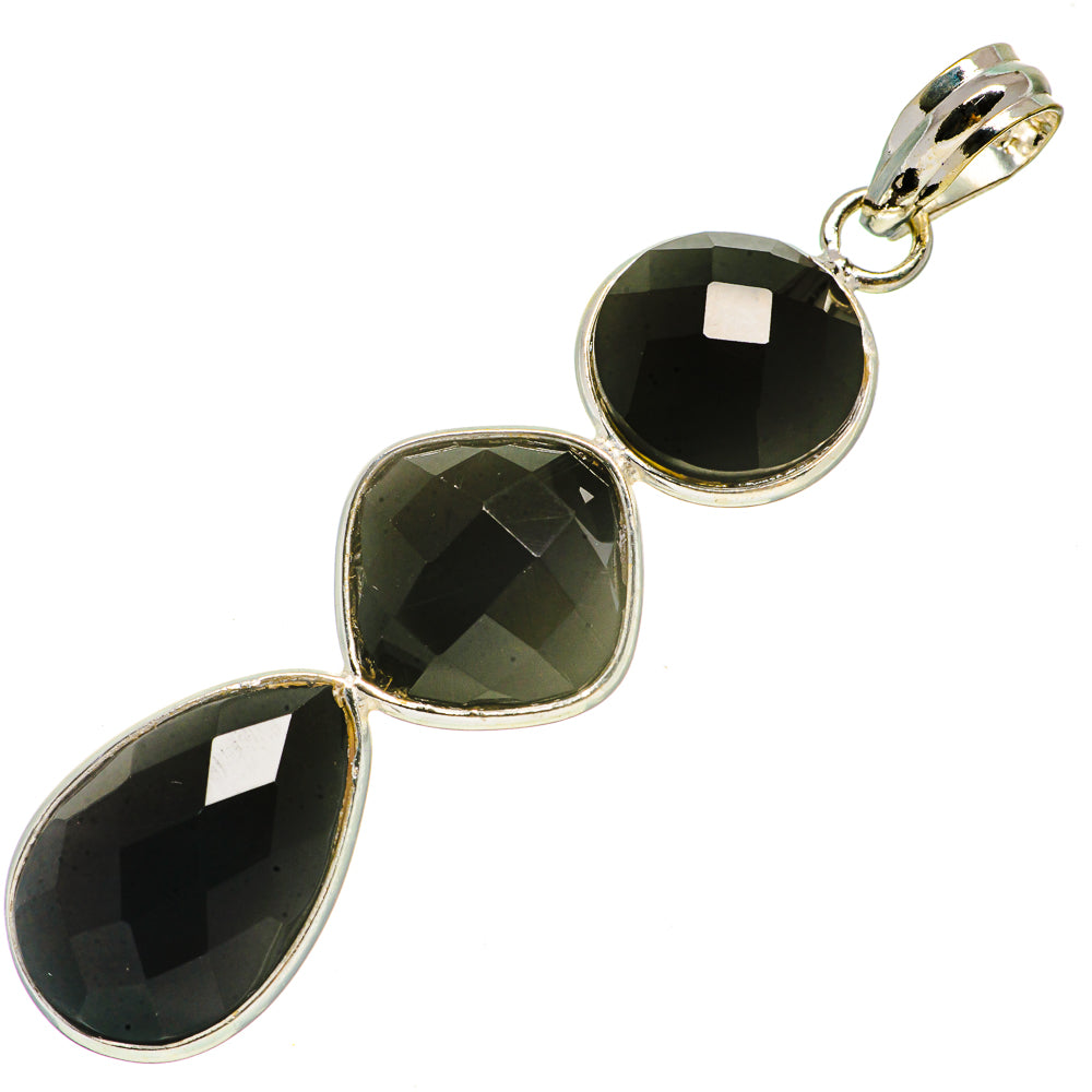 Black Onyx Pendants handcrafted by Ana Silver Co - PD735526